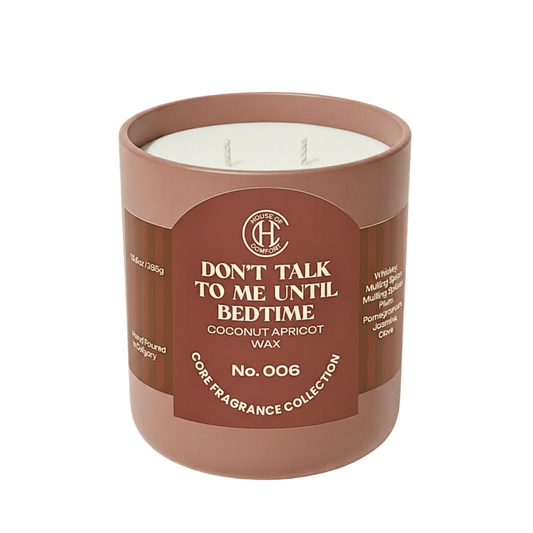 No. 006 - Don’t Talk To Me Until Bedtime, Candle