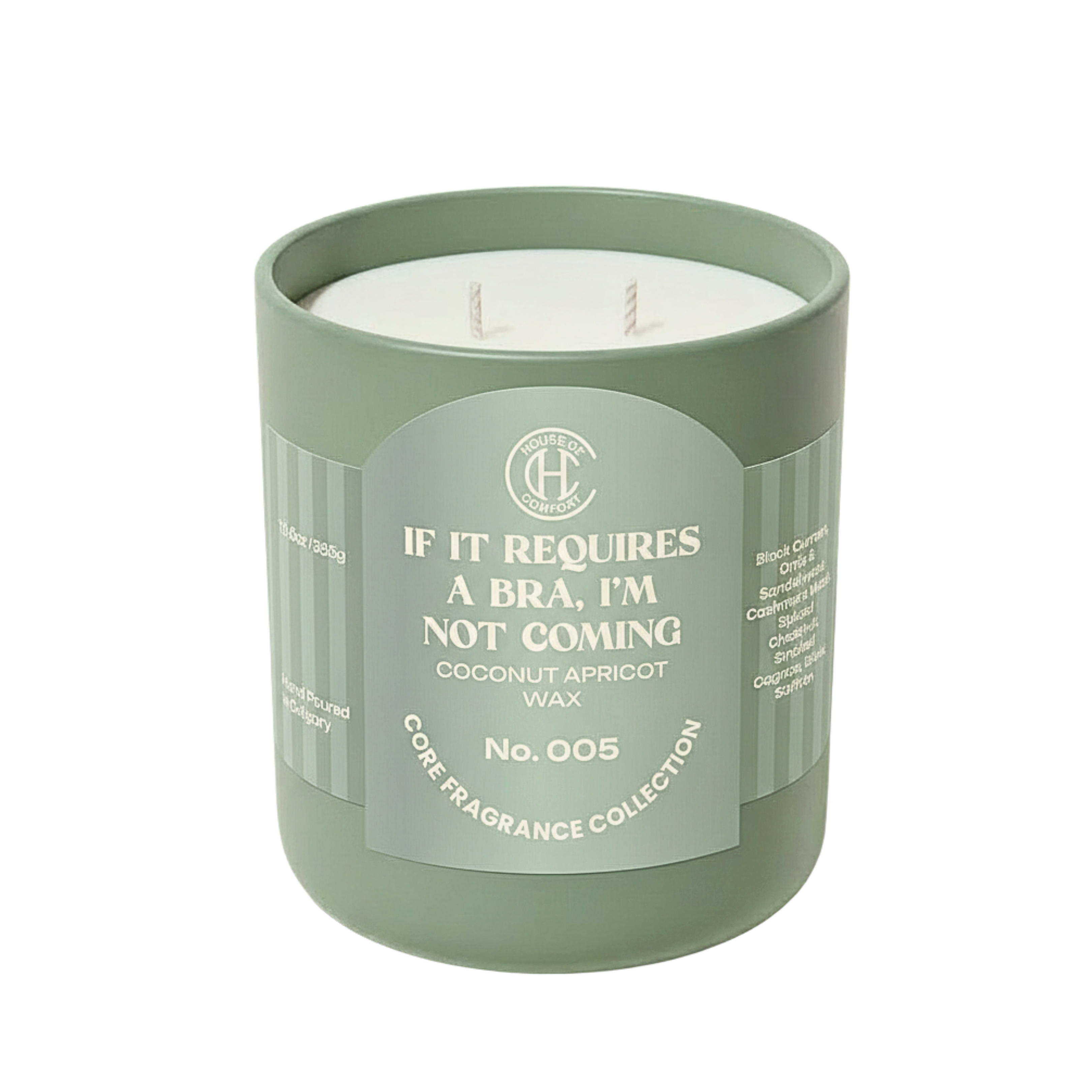 No. 005 - If It Requires A Bra, I’m Not Coming, Candle