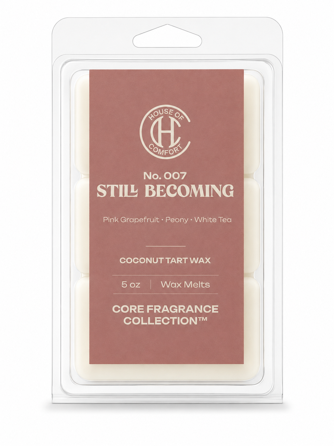 Still Becoming - Wax Melt [Pink Grapefruit · Peony · White Tea]