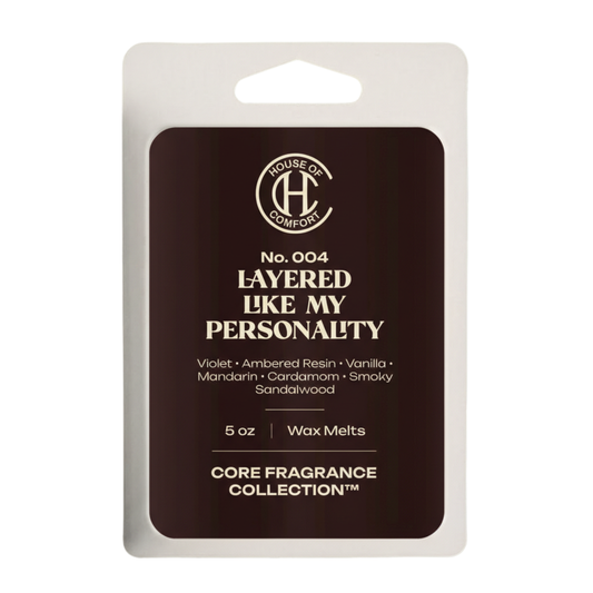No. 004 - Layered Like My Personality, Wax Melt