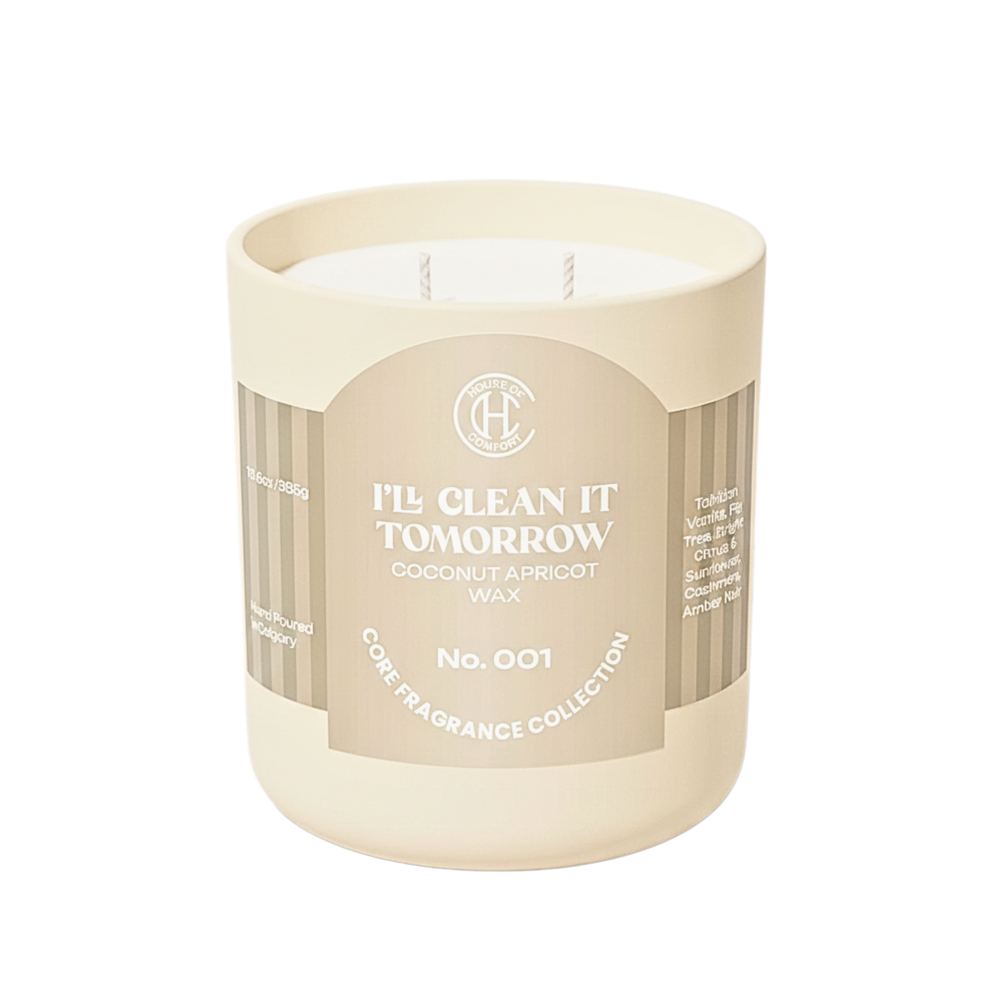 No. 001 - I’ll Clean It Tomorrow, Candle