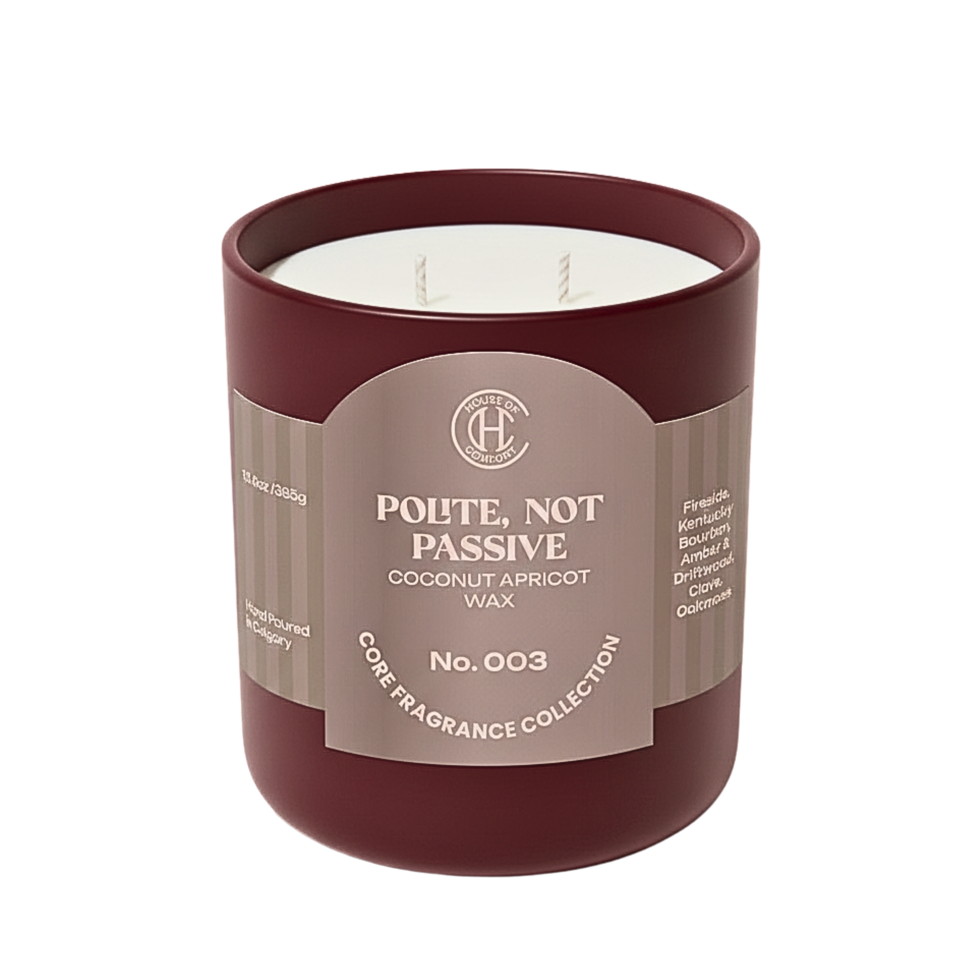 No. 003 - Polite, Not Passive, Candle