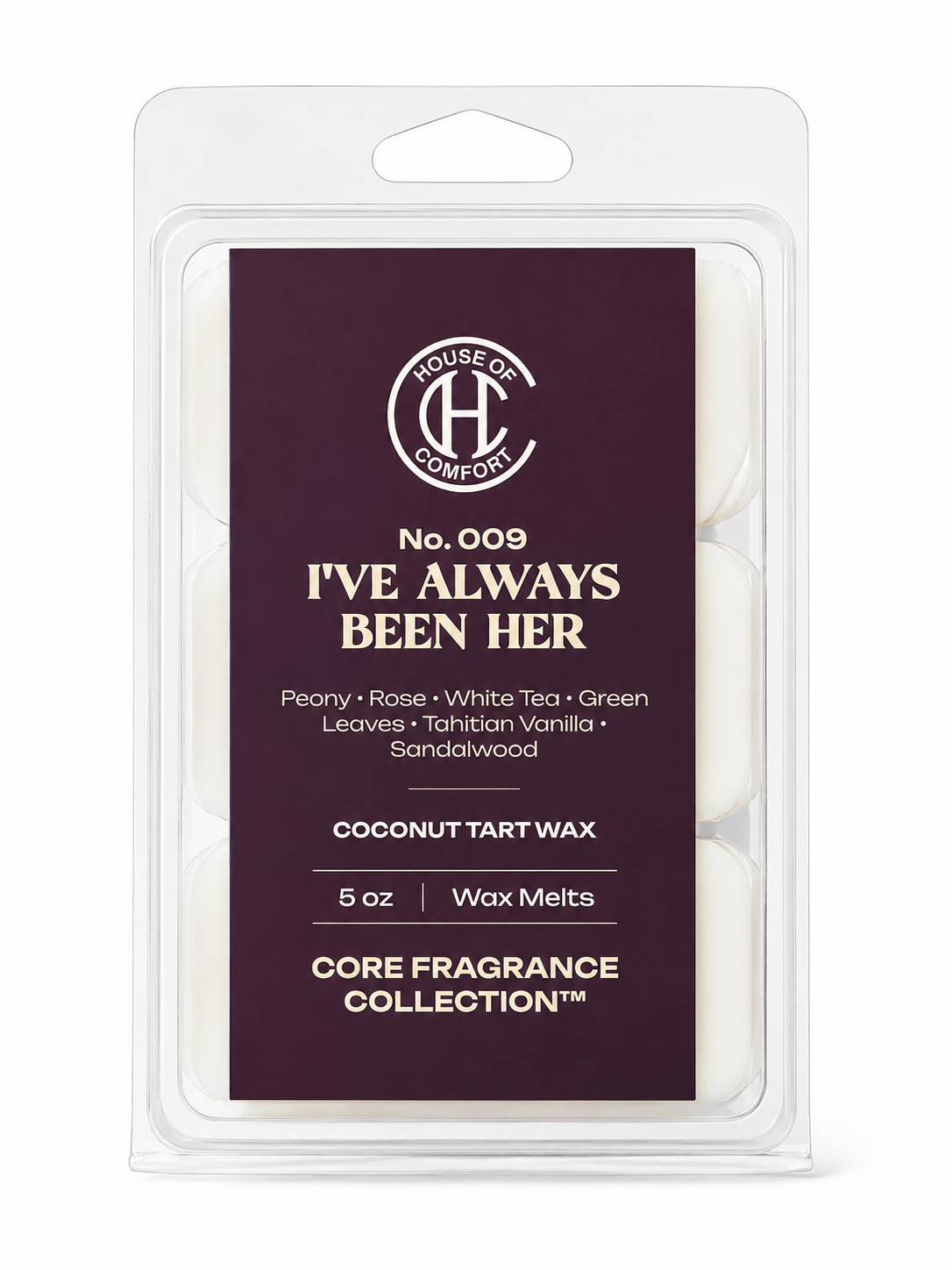 I’ve Always Been Her - Wax Melt [Peony • White Tea • Sandalwood]