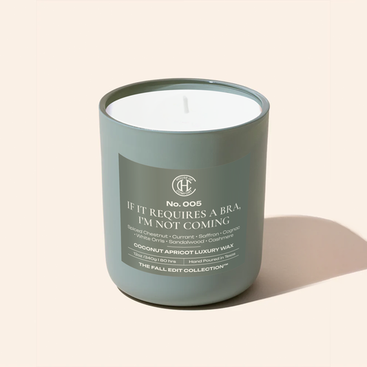 No.005 — If It Requires a Bra, I’m Not Coming