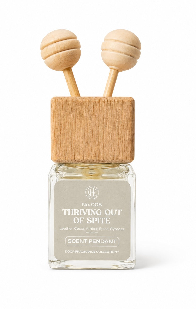 Thriving Out of Spite - Car Diffuser [Seaside Cypress • Smoked Vanilla • Cedar]