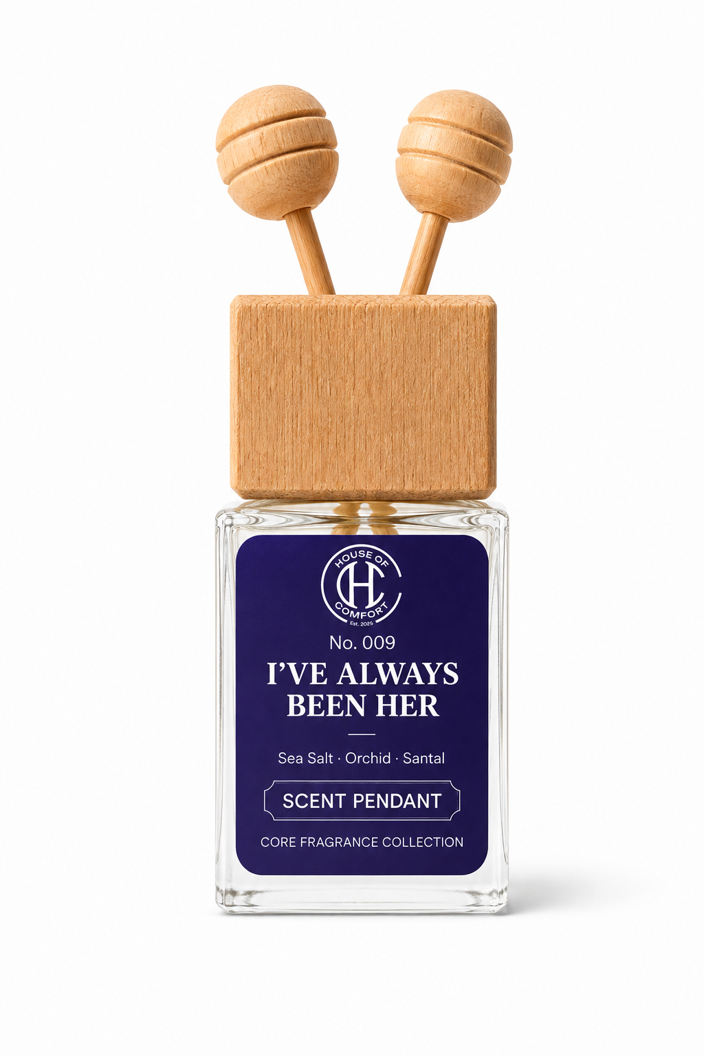 I've Always Been Her - Car Diffuser [Sea Salt • Orchid • Santal]