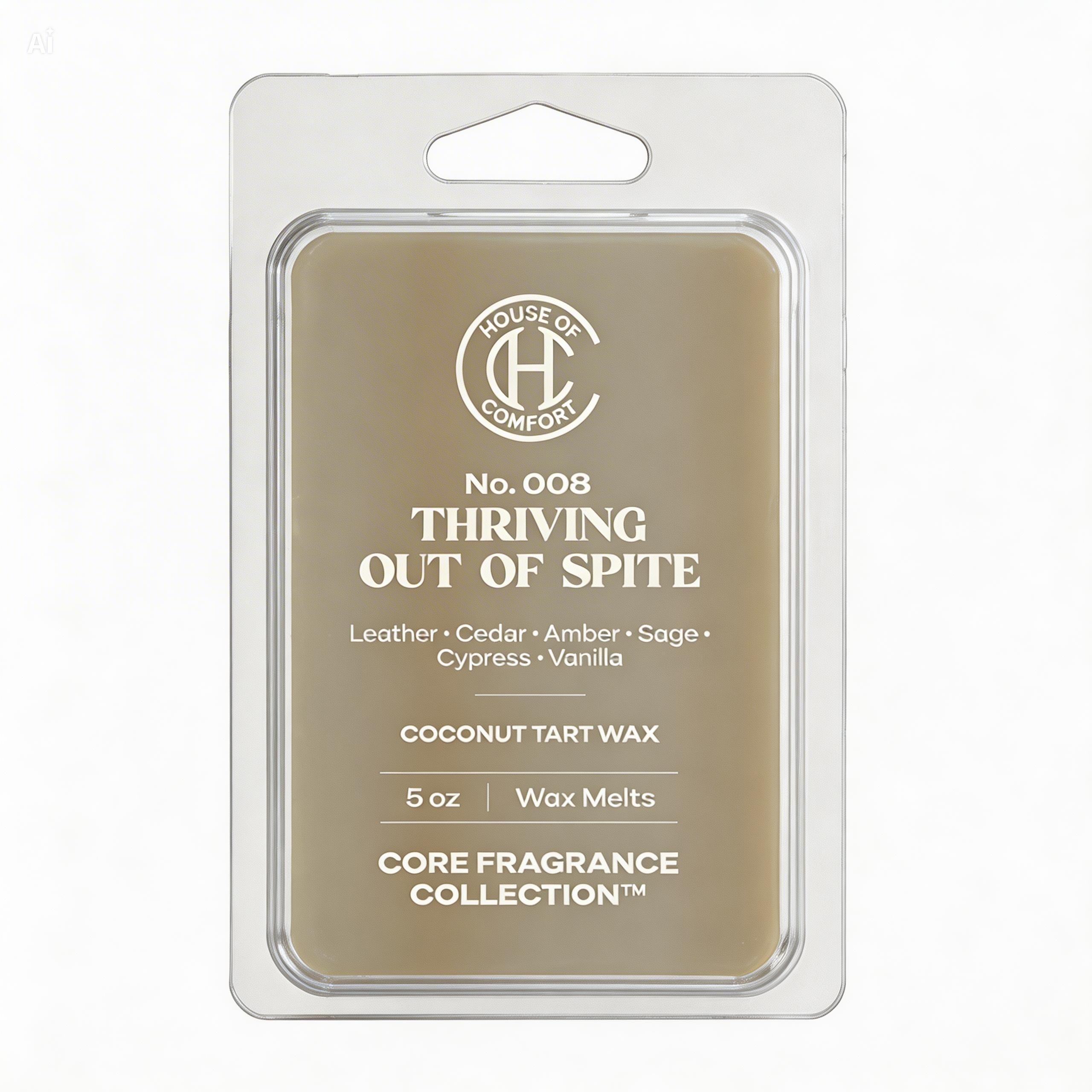 No. 008 - Thriving Out of Spite, Wax Melt