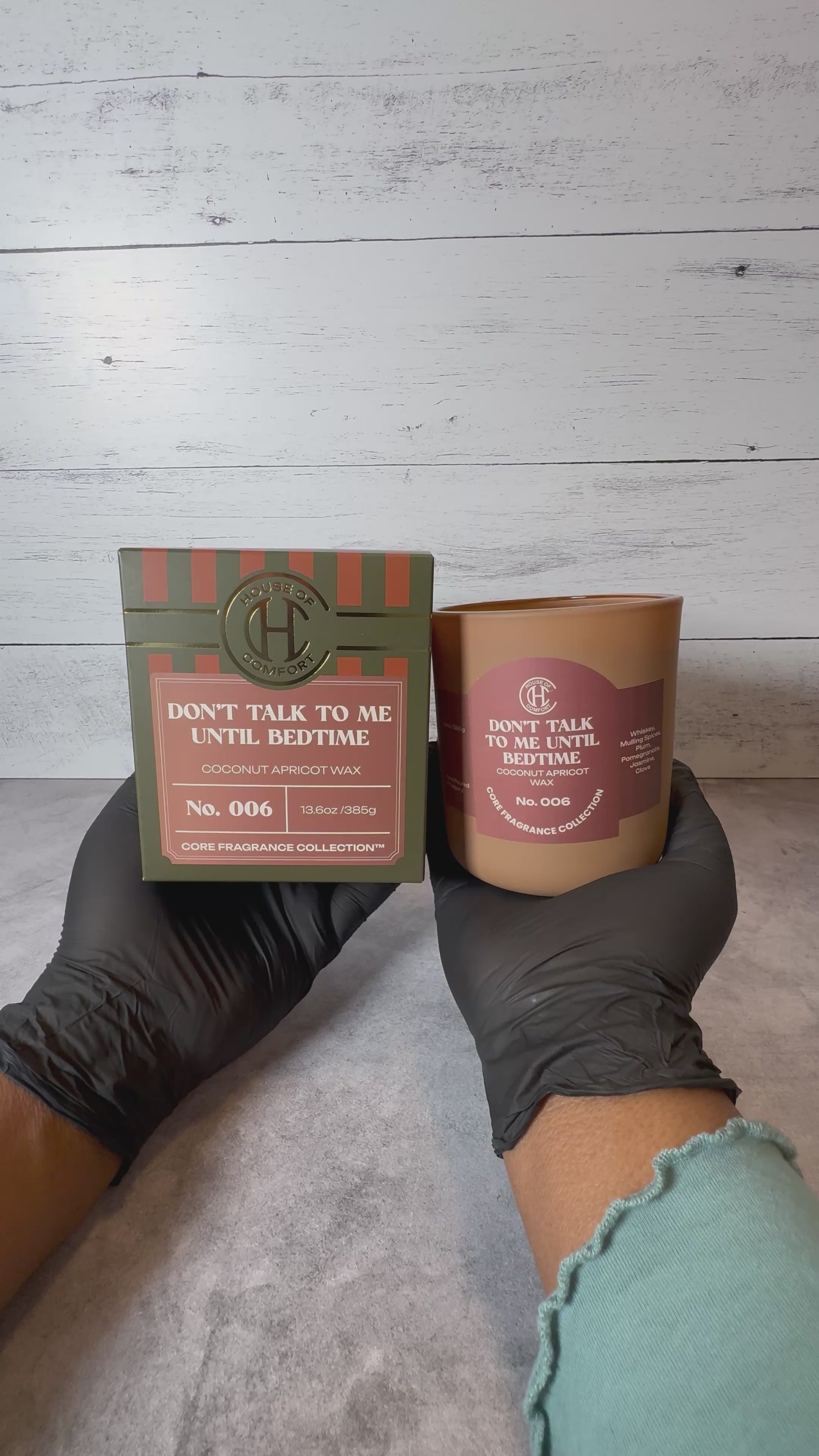 Don’t Talk To Me Until Bedtime - Signature Candle